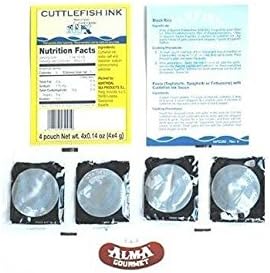 Delicioso Squid Ink Sachets 16g - 4 x 4g (Pack of 4)
