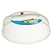 Microwave Cover BPA Free for Food Protective Plate Dish Bowl Cover 10.5inch Cooking Dinner Deep Dome Eco Friendly Plastic Large Safe Pot Collapsible Splatter with Steam &eBook by Easy2Find