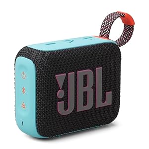 JBL GO4 Bluetoothスピーカー USB C充電/IP67防塵防水/アプリ対応 JBLGO4BLKO