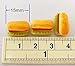 The Best Buy 5 pcs Dollhouse Miniature Food 7x15mm Scale 1:12 Hotdogs Bread