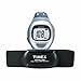 Timex Unisex T5K730 Easy Trainer Analog HRM Flex Tech Chest Strap & Mid-Size Gray/Silver-Tone/Orange Watch