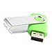 1GB USB 2.0 Flash Memory Drive Thumb Stick Swivel Design (Green 1pc)