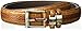 Stacy Adams Men's 32mm Genuine Leather Lizard Skin Print Belt With Buckle