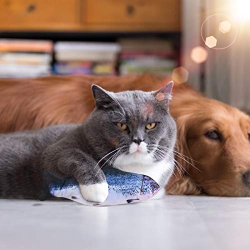 Cullaby Realistic Plush Simulation Electric Doll Fish, Funny