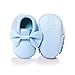 C&H Baby Boys Girls Soft Soled Tassel Bowknots Crib Infant Toddler Prewalker Moccasins Shoes