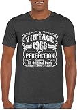 Feisty and Fabulous Gifts for 52nd Birthday, Mens 52nd Birthday Gifts, Gray 1968