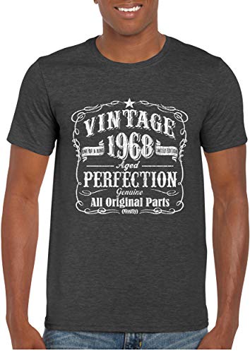 Feisty and Fabulous Gifts for 52nd Birthday, Mens 52nd Birthday Gifts, Gray 1968