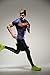 Red Plume Men's Compression Tights Fitness Shirt,Casual Quick-dry Sports T-shirt