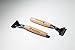 Wood Handle Shaving Razor Blade by ModestPlanetTM | 2-Pack | Alternative to Plastic & Metal Handles | Replace Razor Blade with Mach3| Perfect for Home & Travel
