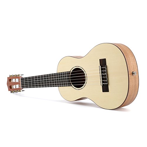 Donner Guitalele DGL1 28'' Travel Guitar Ukulele Package 6 String