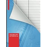 Vocabulary Notebook A4: 3000 Words | 100 pages | ruled | 3 columns