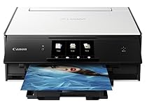 Canon Ts9020 Wireless Photo All In One Printer, Copier, Scanner: Mobile and Tablet Printing, AirPrint(TM), Google Cloud Print Compatible, CD/DVD Printing, Black