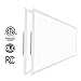 LTMATE 2x4 FT LED Flat Panel Light,Drop Ceiling Light,60W,5000K Cool White,6600 Lumens,Dimmable 0-10v, 100-277v, White Frame, No Flickering,DLC-Qualified (Eligible for Rebate Programs)- 2Pack 5000K