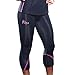 Kutting Weight (cutting weight) neoprene weight loss capri pant (XL), Black w/ Neon Pink Accents