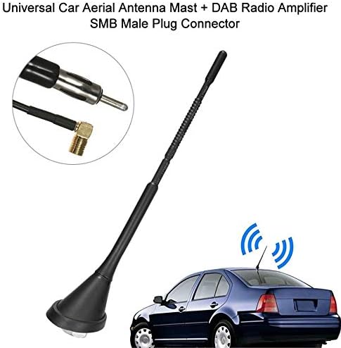 Amazon Com Shenyf Universal Car Aerial Antenna Mast Dab Radio Amplifier Sma Smb Male Plug Connector For Tesla Model 3 Volkswagen Ford Audi Bmw Color Smb Connector Home Kitchen