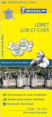 Carte Departemental Michelin Loiret Loir Et Cher Cartes 5510 Michelin Amazon Es Libros