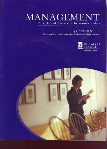 Management Principles and Practices for Tomorro... 0131009931 Book Cover