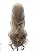 Daenerys Targaryen wig in Game of Thrones Season 7 Long Curly Braided Wig Blonde Cosplay Costume Hair for Women