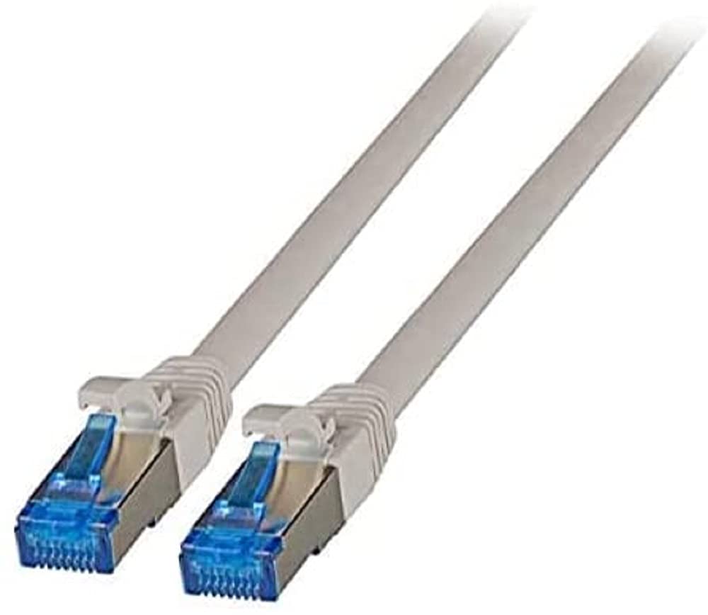 EFB RJ45 Patch Cable S/FTP Cat.6A Cat7 TPE Superflex 0.25 m GR