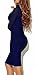 Women Slim Fit Bodycon Stretch Night Club Party Cocktail Sheer Dress Long Sleeve