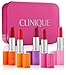 Clinique Matte Lipstick Set – “Pick Your Party” Includes 5 Full Size Long Lasting Colors in a Limited Edition Gift Tin (0.13 Oz Each)