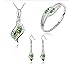 iLH Clearance Deals Necklace+Earrings+Bracelet Jewelry Set Womens Mixed Style Bohemia Color Bib Chain Necklace Bracelet Earrings Jewelry by ZYooh (Green)