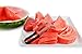 Watermelon Slicer and Server - Original Cuisine Tech Watermelon Cutter - Highest Quality Stainless Steel Melon Knife and Tongs