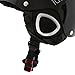 Lucky Bums Snow Sport Helmet, Metallic Black, Large