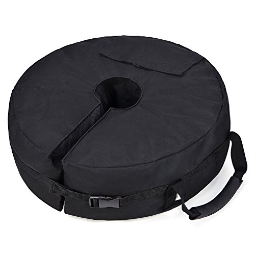 MaidMAX Umbrella Weights, Umbrella Base Weight Bag Sand Bags with Large Opening, for Patio Beach Outdoor Offset and Cantilever Umbrellas/Flagpoles, Round - Thumbnail 7