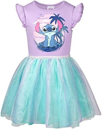 lilo and stitch skater dress Disney Lilo & Stitch Big Girls Chambray Skater Dress Blue 10-12