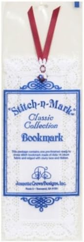 Stitch-A-Mark Bookmark - White