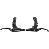 Origin8 Pro Force Universal Brake Levers, Pair, Black | Origin8 Pro Force Universal Brake Levers - Alloy, Adjustable, 2-Finger