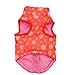Howstar Pet Camouflage Cold Weather Coat, Small Dog Vest Harness Puppy Winter Padded Outfit Warm Garment (M, Red)