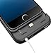 iPhone 6s Plus Battery Case, MFI Certified i-Blason Apple iPhone 6 Plus 5.5 Inch External Battery Case Charger Lightning Connector (Black/Gray)