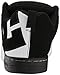 DC Men's Court Graffik SQ Skate Shoe, White/Black, 18 D D US
