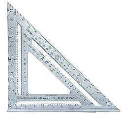 Swanson Tool Co S0107 "Big 12" 12-Inch Speed Square