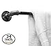 Industrial Pipe Towel Rack by DIY Cartel - Hardware Only - Perfect for: Curtain Rod, Storage Bar, Hanging Plants, Coat Rack & Industrial Furniture/Farmhouse Decor (24 - Inch)