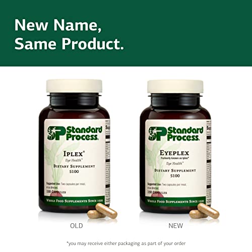 Standard Process Iplex Whole Food Vascular Supplement, Eye Health and