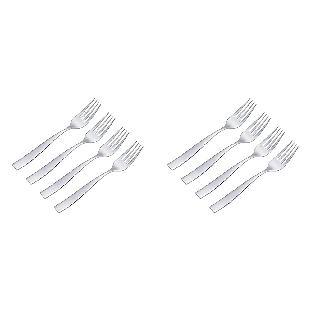 Viners Everyday Purity 4 Piece 18/0 Silver Stainless Steel Forks (Pack of 2)