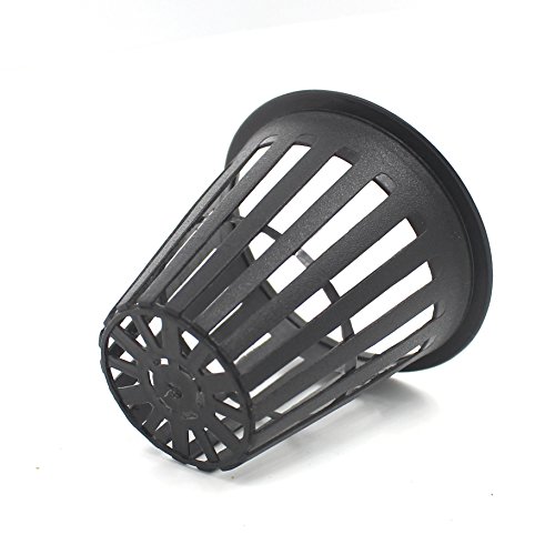 Zicome Garden Plastic Net Cups Pots, 2 Inch, Set of 40