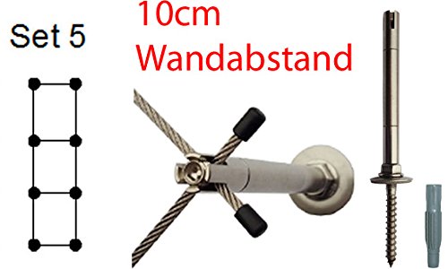 3 mm de diámetro acero inoxidable Cuerda, Rank ayuda 10 - Set 5 ...