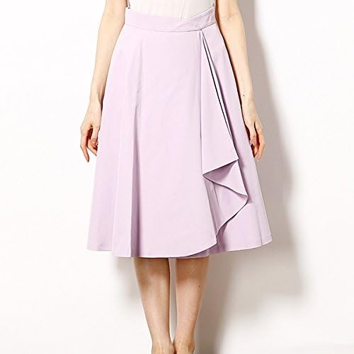 Amazon デビュー ド フィオレ Debut De Fiore グログランラップスカート 92ライラック 36 S スカート 通販