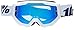 100% Strata Goggle Ice Age with Mirror Blue Lens