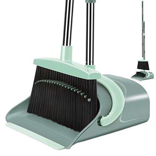 Ivandar Broom Dustpan Set