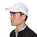 YING LAN Summer Autumn Men Women Outdoor Sport Baseball Hat Running Visor Sun Cap White