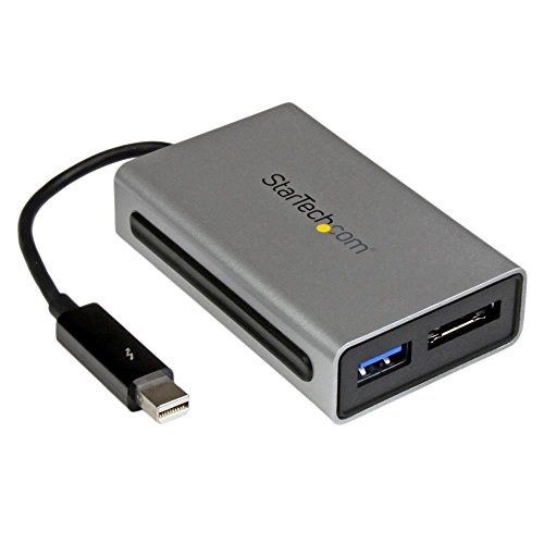 StarTech.com Thunderbolt to eSATA with USB 3.0 Adapter (TB2USB3ES) StarTech.com Thunderbolt to eSATA with USB 3.0 Adapter (TB2USB3ES)