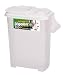 Buddeez Large (Up to 12lb) Fresh Dry Dog & Cat Food Plastic Storage Container with Flip Lid and Pour Spout for Pet Food and Bird Seed, BPA Free primary