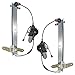 Driver and Passenger Front Power Window Lift Regulators & Motor Assemblies Replacement for 1992-2011 Crown Victoria Grand Marquis