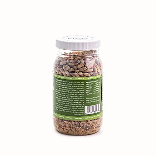 FLUKER’S BUFFET BLEND TORTOISE DIET, VEGGIES WITH FORTIFIED PELLETS, 6.75 OZ