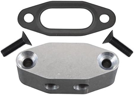 LS Oil Port Adapter Dual 1/8 NPT LS1 LSX LS2 LS3 LQ4 LQ9 LM7 5.3 6.0 , OAL22SS